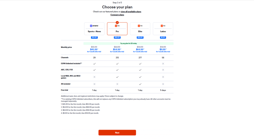 Fubo-choose-your-plan