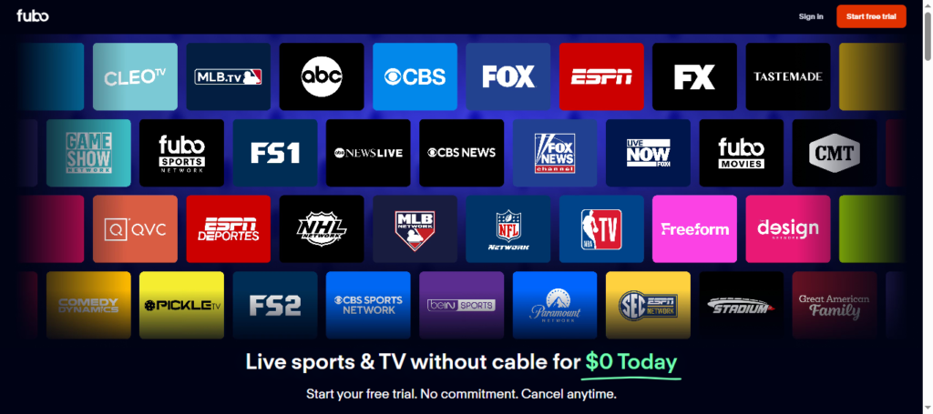 Fubo tv official website